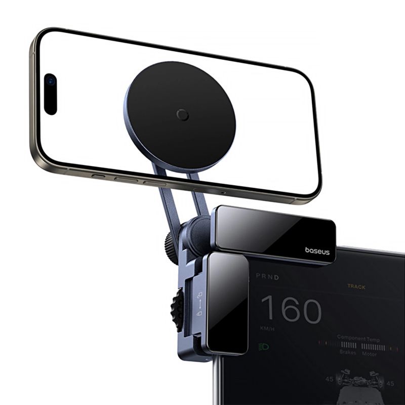 4. Baseus MaxView Magnetic Car Display Mount Holder - Gray