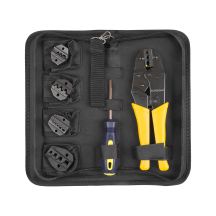 Crimping tool with interchangeable jaws (set) E6110