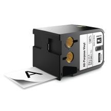 DYMO XTL Permanent/Black Vinyl Tape, 54mm x 7m