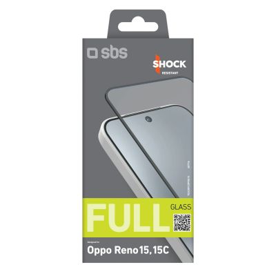 2. SBS Full Cover Tempered Glass for Oppo Reno 15