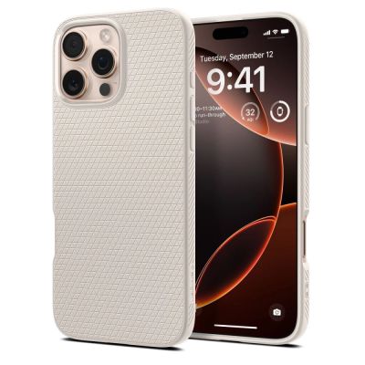 Spigen Liquid Air Case for iPhone 16 Pro Max - Titanium