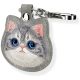 4. Nimmy New Big Eyed Pet 2.0 Cat Tracker Case - Gray