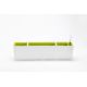 URBALIVE BERBERIS Self-Irrigation Rectangular Planter 80 x 20 cm, White
