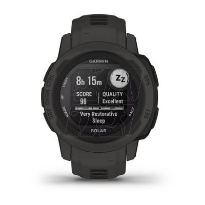 3. Garmin Instinct 2S Solar Graphite Watch