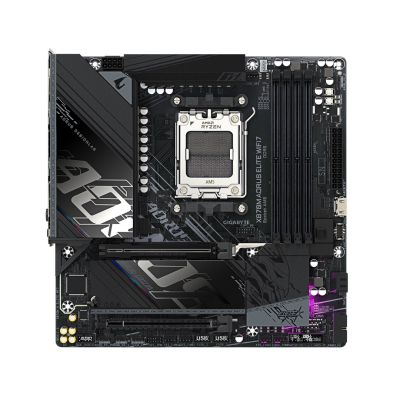 2. GIGABYTE X870M AORUS ELITE WIFI7 AMD X870 Socket AM5 micro ATX