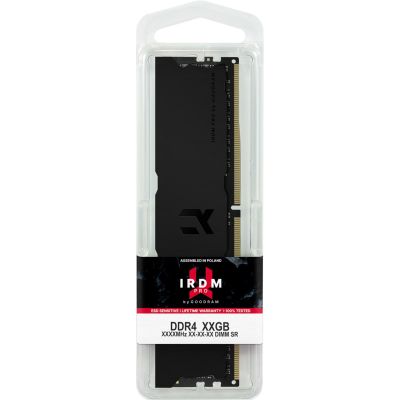 GOODRAM DDR4 2X32GB 3600 CL18 IRDM PRO Deep Black