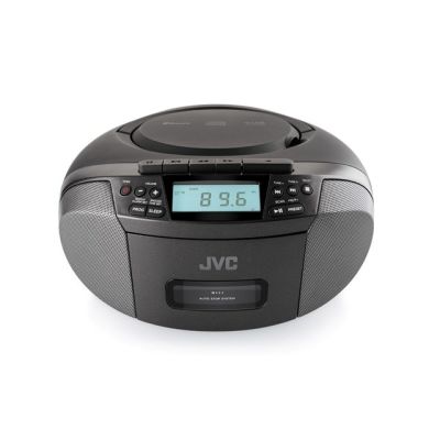 JVC RC-E444B black radio