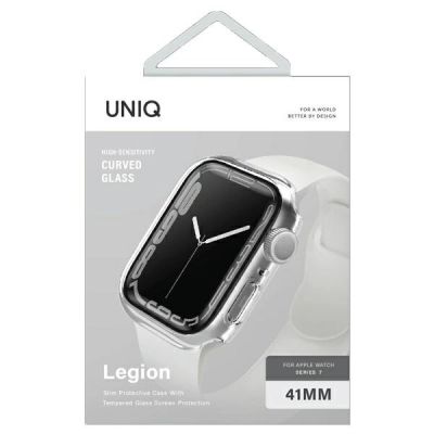 2. Uniq Legion Case Apple Watch Series 7/8/9 41mm Clear