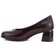 3. Women's pumps, chocolate high heels, Potocki 25-12712