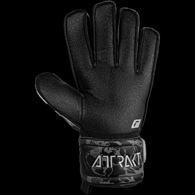 2. Reusch Attrakt Resist Junior children's goalkeeper gloves black (53/72/615/7700)