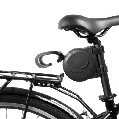 4. Wozinsky WLH-K2 tow rope for children's bike 2.6 m self-retracting - black