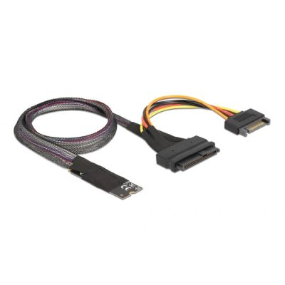 NVMe Adapter Delock M.2 Key M zu U.2 SFF-8639 NVMe Adapter 50cm