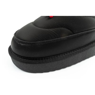 15. D.Franklin women's snow boots winter fashionable insulated ankle boots black