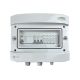 Hermetic IP65 EMITER AC connection switchboard with AC surge arrester Noark type 2, 50A 3-F, RCD type A 63A/300mA