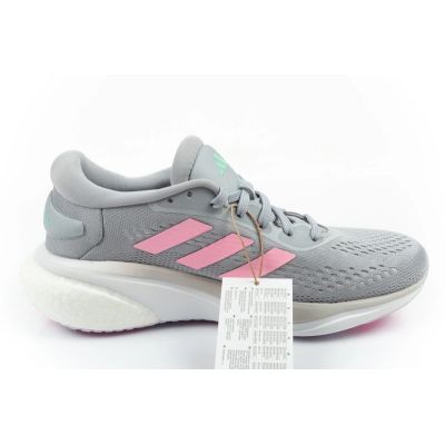 4. Adidas women's sports shoes Supernova 2 sneakers gray light
