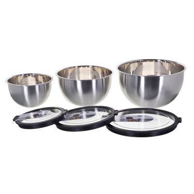 22. Set of 3 bowls (16, 20, 24 cm) GEFU MONDI G-89430