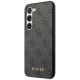2. Guess GUHCS23SG4GFGR S23 S911 grey/grey hardcase 4G Metal Gold Logo