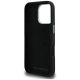 7. Karl Lagerfeld FW Grained Signature Logo Case for iPhone 16 Pro Max - Black
