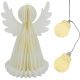 2. 38 CM DECORATIVE LED PAPER ANGEL