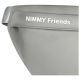 2. Nimmy Crossbody Cool&Cute 2.0 Bear Shoulder Bag - Gray