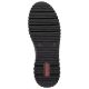 10. Rieker W N2501-00 black wedge shoes