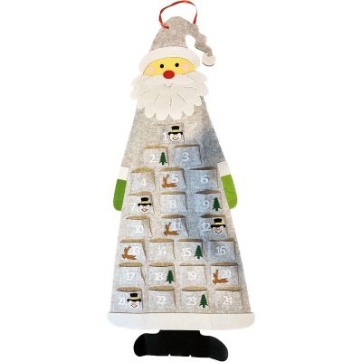 2. GREY SANTA CLAUS ADVENT CALENDAR