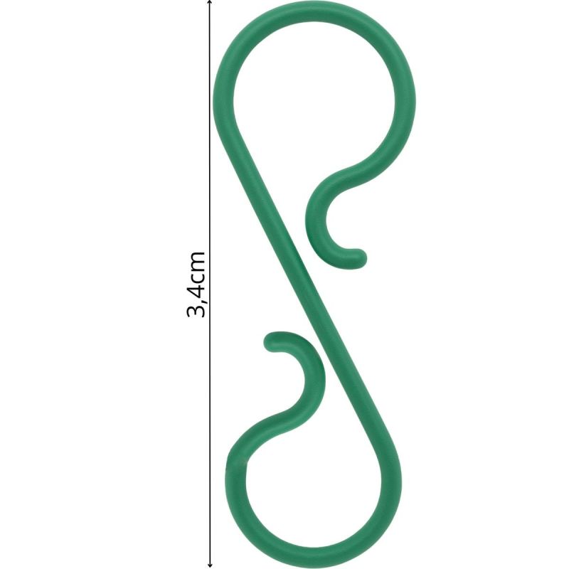 11. HOOKS SET 60 PCS GREEN