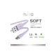 2. Puro Soft USB-A - USB-C Cable 1.5m - Purple