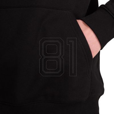 5. Men's sweatshirt 4F M1766 deep black 4FWMM00TSWSM1766 020S