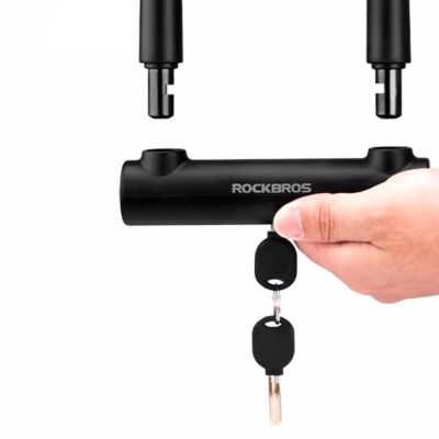 2. Rockbros RKS610-BK U-lock bicycle lock - black