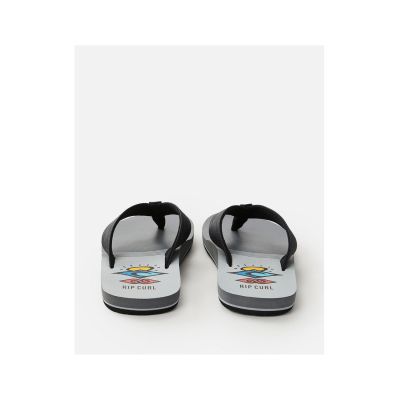 4. RIP CURL Ripper Open Toe Flip-Flops Black