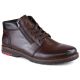 19. Comfortable leather boots insulated with wool Rieker M RKR625 brown