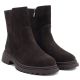 4. Women's leather ankle boots suede chocolate Sergio Leone BT-27