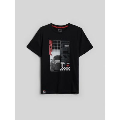 8. Men's regular printed T-shirt 4F 4FRAW26TTSHM4447-20S