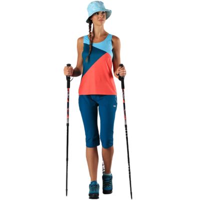 4. CMP Bern Trekking Poles Black and Orange 3B36297 C905