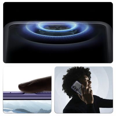 20. Spigen Ultra Hybrid Mag MagSafe Case for Samsung Galaxy S26+ - Clear Navy Blue