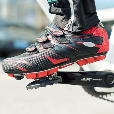 11. Rockbros M108 Nylon Half-Lock Double-Sided Bicycle Pedals - Black