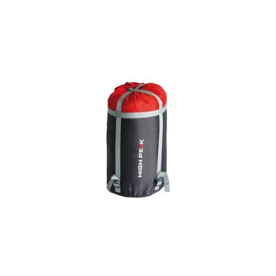 5. High Peak Lite Pak 1200 Mummy Sleeping Bag, Polyester, Green, Red