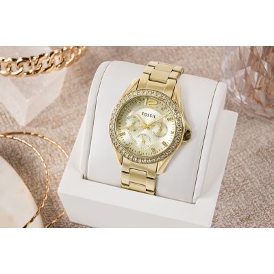 5. FOSSIL Riley ES3203 Women's Watch + BOX