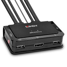 Lindy 42340 KVM Switch Black