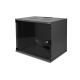 Digitus 19" 9U wall-mounted network cabinet, 540x400, glass door, gray, undivided, unassembled, 60kg