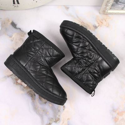 8. Big Star Jr INT1793B quilted insulated snow boots