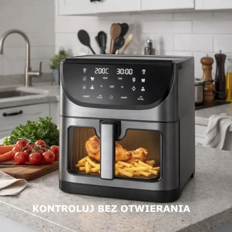 4. Extralink AIR FRYER 8L 1800W 200 DEGREES