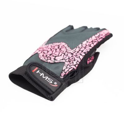 37. Gloves for the gym Pink / Gray W HMS RST03 rL