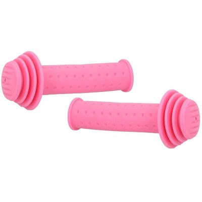 HANDLEBAR GRIPS 115MM DUNLOP PINK