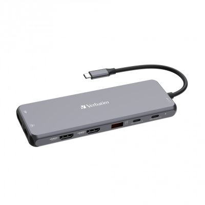 4. Verbatim CMH-13 USB-C Dock/Replicator (32153)