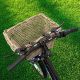 15. WICKER FRONT BICYCLE BASKET 39X30X24CM XQMAX