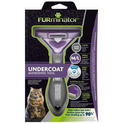 2. FURminator - furminator for long-haired cats - M/L