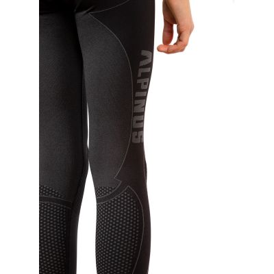 35. Alpinus Active Set thermal underwear black and gray Jr GT43204