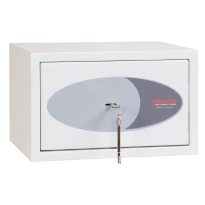 2. Phoenix Safe Co. Fortress II SS1181K Freestanding Safe 8L Steel White